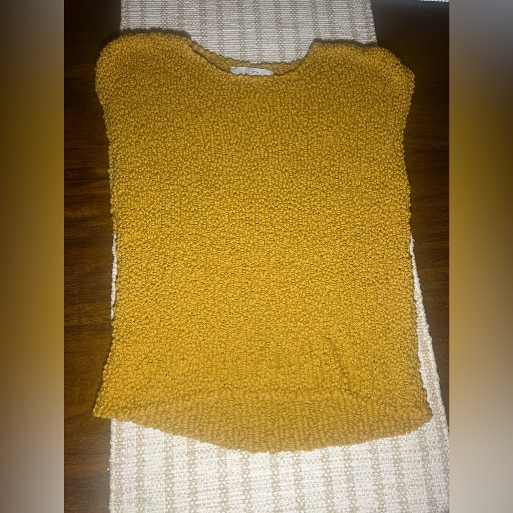 Loft Boucle knit sweater top